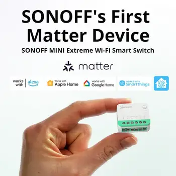 1-10PCS SONOFF MINIR4M MINI Extrémne WiFi Smart Home Smart Switch Odpojte Relé Ohľadu na to, Cez EWeLink Ovládanie Hlasom Alexa Domovská stránka Google