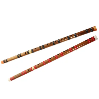 1 Ks Čínskych Dizi Študent Bambusová Flauta Prenosné Flauta Čínsky Nástroja (D Kľúč)