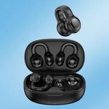 1 Pár M30 Ucho-Klip Headset Bluetooth-kompatibilné 5.3 In-Ear Zníženie Hluku Kostné Vedenie Slúchadlá