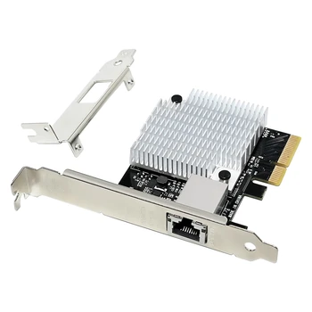 10 Gigabit PCIE Sieťová Karta Sunweit ST7357 AQC107S PCIE X4, Jeden Port 10Giga Sieťová Karta Server Sieťové Karty