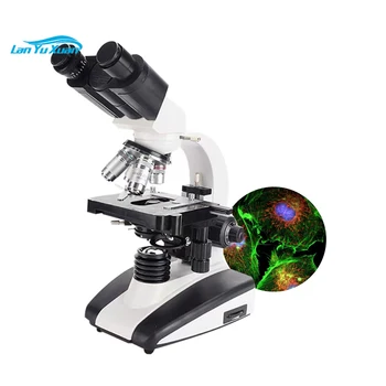 1000x Binokulárne Trinocular Laboratórium Optickej XSZ-107BN Biologický Mikroskop