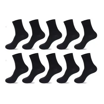 10Pcs pánske Ponožky Muž Polyester Priedušná Stredného Podnikania Trubice Ponožky