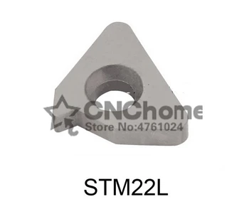 10PCS STM2204L Tvrdej zliatiny Podložka sústruh držiaka nástroja príslušenstvo,Vhodné pre SEL/B-SEL,VLOŽTE JE 22IR