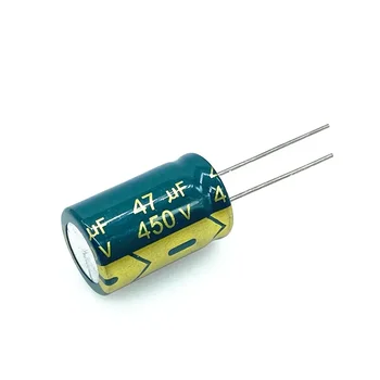 10pcs/veľa 450v 47UF vysoká frekvencia nízka impedancia 450v47UF hliníkové elektrolytický kondenzátor veľkosť 16*25 20%