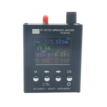 137.5 MHz - 2.7 GHz anglická Verzia N1201SA UV RF Vektor Impedancia ANT SWR Meter Tester Anténny Analyzátor