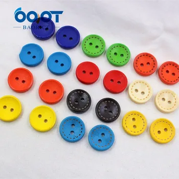 16123016 ,10PCs 2 Otvorov 15 mm Candy farby Drevené Šitie Pre Sveter Kabát Oblečenie Craft A Scrapbooking ,príslušenstvo
