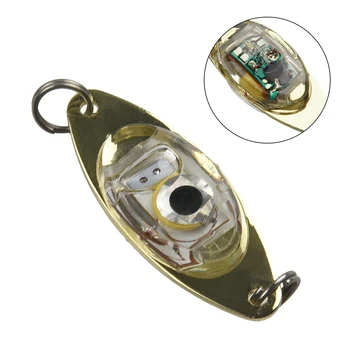 1Pcs Rybárske Lure Svetlo LED Podvodné Oko Tvar Lákať Lampa Pre Prilákanie Rýb Praktické Rybárske Príslušenstvo Náhradné