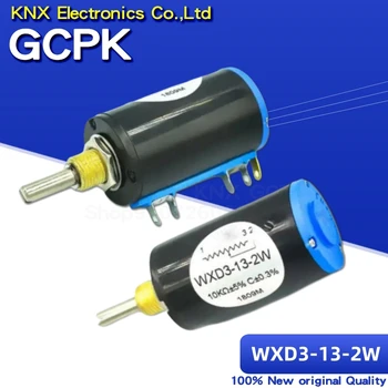 1PCS WXD3-13-2W 10K ohm WXD3-13 2W Drôtové Potenciometer Rotačné strane Rotačné Multiturn