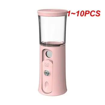 1~10PCS Farebné Svetlá Spray Hydratačná Pleťová Zvlhčovač Tvár Parník Studenej Malé Prenosné Vodou Doplnenie Meter