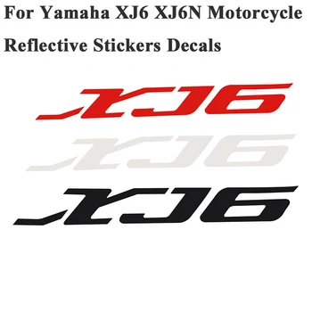 2 KS Pre Yamaha XJ6 XJ6N Motocykel Obtlačky Samolepky Reflexné Laser Prilby, Nádrže Prilba Tank Pad Dekorácie-Nálepky Motorke
