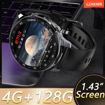 2023 NOVÉ A3 Globálna Verzia 4G ČISTÝ Smartwatch Android OS 800mAH Batérie 1.43
