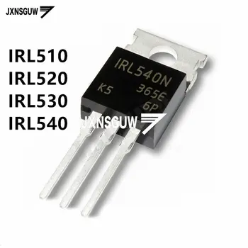 20PCS NOVÉ IRL540NPBF IRL530N IRL520 IRL510 DO 220 MOS Field Effect Tranzistor One-Stop Distribúcia BOM IC Elektronických Komponentov