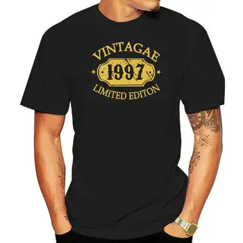 21 Rokov 21. Narodeniny Vintagae Obmedzené 1997 Darček k Narodeninám T-Shirt Pre Mužov Veľkoobchod Tee Tričko