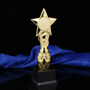 29 cm Súťaží Plastové Trofej Deti Páska Star Odmenu Trofej Tvorivej Činnosti Ocenenie Pohár