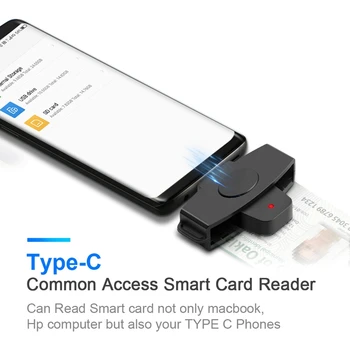 2X CSCR3 Smart CAC Kariet Typu C Banka Daňové priznanie SIM Karty/IC Karty ID Card Reader 2X CSCR3 Smart CAC Kariet Typu C Banka Daňové priznanie SIM Karty/IC Karty ID Card Reader 4