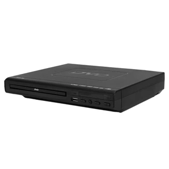 2X Prenosný DVD Prehrávač TV Podpora USB Port Kompaktný Multi Regiónu DVD/SVCD/CD/Disc Prehrávač S Diaľkovým ovládaním