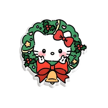 30 Ks /Veľa Sanrio Planárne Živice Vianočný Veniec Cartoon Hello Kitty Akryl Flatback Pre Vak Dekorácie Keychains 30 Ks /Veľa Sanrio Planárne Živice Vianočný Veniec Cartoon Hello Kitty Akryl Flatback Pre Vak Dekorácie Keychains 2