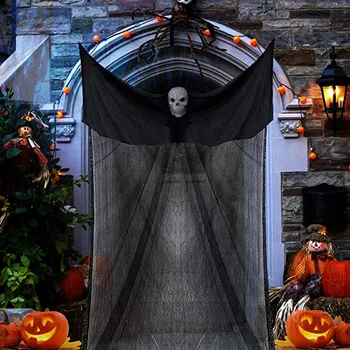 330 cm Halloween Strašidelné Rekvizity Visí Lebky Ghost Strašidelný Dom Dekorácie Halloween Party Prívesky, Domáce Vnútorné Vonkajší Bar Dekor