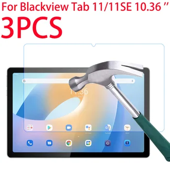 3KS Pre Blackview Tab 11 SE 10.36 palcový Tablet Tvrdeného Skla Screen Protector Pre Black Zobraziť Kartu 11 9H Jasné HD Ochranný Film
