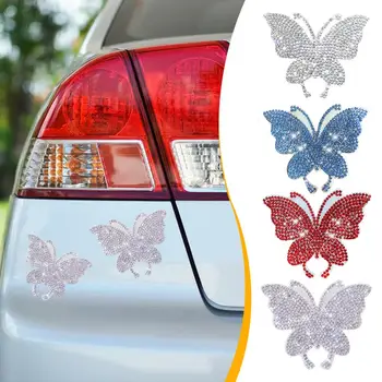 4Pcs Auto Samolepky Motýľ Nálepky Na Auto Auto Príslušenstvo Štýl Butterfly Obtlačky Auto Dekorácie Príslušenstvo Odtlačkový Interiéru