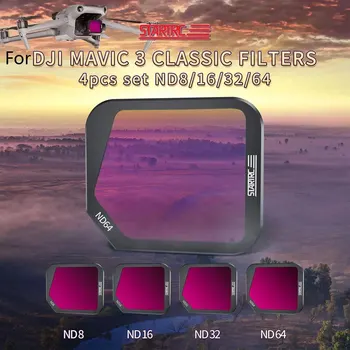 4pcs Nd8 Nd16 Nd32 Nd64 Objektív Filter Nastavený Kompatibilný Pre Dji Mavic 3 Klasické Mládeže Edition Drone Príslušenstvo