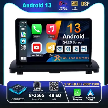 Android 13 Carplay autorádia Pre Volvo XC90 XC 90 2004 - 2014 Multimediálne Video Prehrávač, Navigácia GPS Stereo 2Din základnú Jednotku Auto