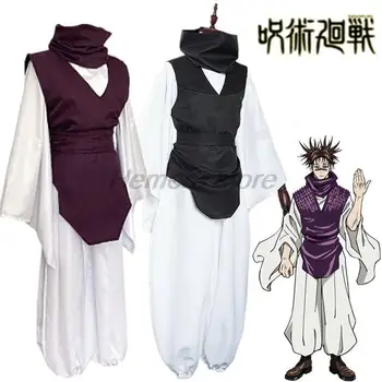 Anime Jujutsu Kaisen Choso Cosplay Kostým Top+Vesta+Nohavice čierna Hnedá Jednotné Oblečenie Pre Ženy, Mužov Halloween Party