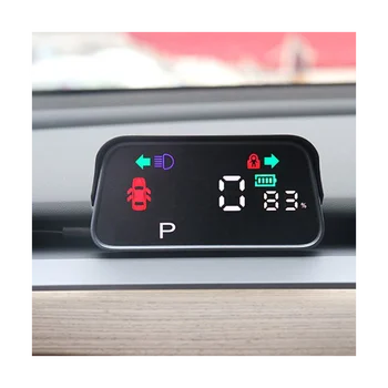Auto Head-Up Smart Display Vzduchu Kód Meter LCD Nástroj HUD Auto Príslušenstvo pre Tesla Model 3 Y