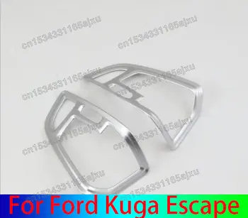 Auto styling pre Ford Kuga Uniknúť 2013 2014 2015 2016 2017 2X, ABS Chrome Auto Vnútorného Vzduchu Zásuvky Tabuli Výbava Kryt Rámu Nálepky