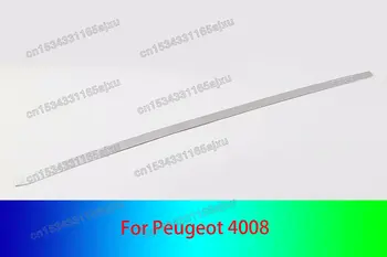 Auto Styling Pre Peugeot 4008 2017-2021 kvalitnej Nehrdzavejúcej Ocele, Kufor, Dvere Výbava Pásy zadné dvere Trim na Ochranu Dekorácie