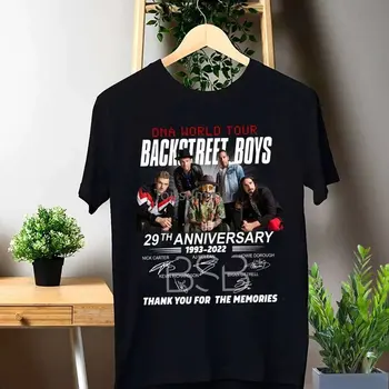 Backstreet Boys T-Shirt Dna World Tour 2022 Tričko Spevácku Skupinu T-Shirt Tour Tričko T-Shirt Pre mužov A Ženy, Veľkosť S Na 5Xl
