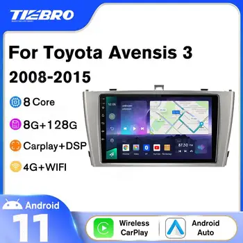 Car Audio Stereo Pre Toyota Avensis 3 2008 2009 2010 2011 2012 2013 2014 2015 Android 10 8G+128G Carplay Autoradio Multimediálne