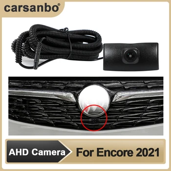 Carsanbo Auto AHD Spredu OEM Kamera HD Nočné Videnie Fisheye 150°Chrome Kamera pre Buick 2021 Encore Parkovanie Monitorovací Systém