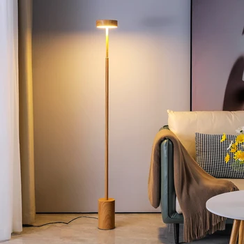 Celé Spektrum Japonský Denník Poschodí Lampa Obývacia Izba, Spálňa Nordic Minimalizmus Tvorivé Jednoduché Moderné Vertikálne Tabuľka Nočná Lampa