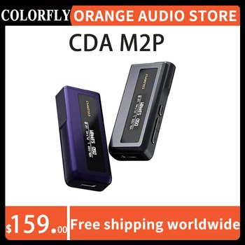COLORFLY CDA M2P Prenosný MINI USB DAC/Headphone AMP Zosilňovač 2*CS43198 čipy PCM768 DSD256 3.5+4.4 m Výstup mquloos