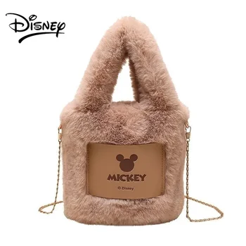 Disney Mickey Mouse Kabelku Luxusné Dámske kabelky Dizajnér Luxusné Značky Taška cez Rameno, Štýlový a Roztomilý Crossbody Taška pre Ženy