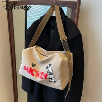 Disney Mickey Nové Žien Crossbody Taška Módu Vysoko Kvalitné pánske Fitness Bag Business Krátke Vzdialenosti Cestovné Batožiny Taška
