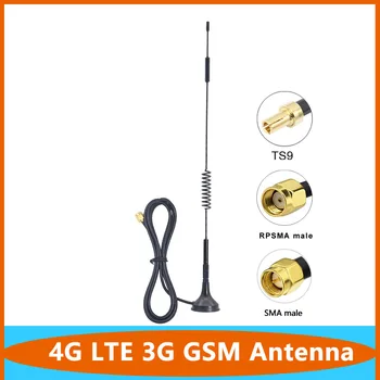 Dlhý Rad 4G LTE 3G GSM 12dbi Router Leteckých 6098~2700Mhz Omni WiFi CPE Pro Externá Anténa Bezdrôtového pripojenia S TS9 SMA Male Magnetické