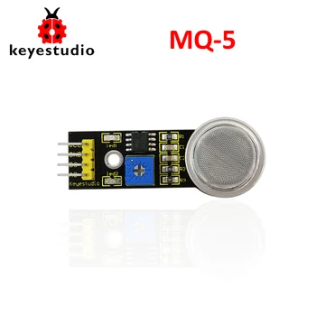 Doprava Zadarmo! Keyestudio MQ-5 LPG Plyn Snímača Modul pre Arduino Senzor DIY Starter Kit Elektronické Projektu