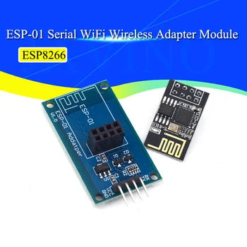 ESP8266 ESP-01 Sériové WiFi Adaptér Bezdrôtovej siete Modul 3,3 V 5V Esp01 Breakout PCB Adaptéry Kompatibilný Pre arduino