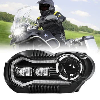 Európa Hot Predaj Motocykel Svetlomet Hi/Lo Lúč DRL Led Predného Svetlometu Projektor Lampa Pre BMW R1200 GS 2010 2011 2012