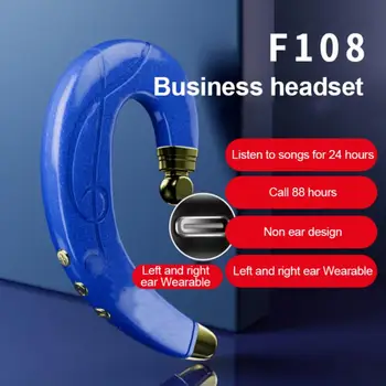 F108-TWS Jedného ucha Business Slúchadlá Ear-hák vzdušné Vedenie Blue-tooth Bezdrôtový Headset Športové Slúchadlá S Mikrofónom F108-TWS Jedného ucha Business Slúchadlá Ear-hák vzdušné Vedenie Blue-tooth Bezdrôtový Headset Športové Slúchadlá S Mikrofónom 1