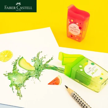 Faber-Castell Tvorivé Farebné Šťavy Jednootvorová Strúhadlo Prenosné Strúhadlo Pre Office Študent Dodávky