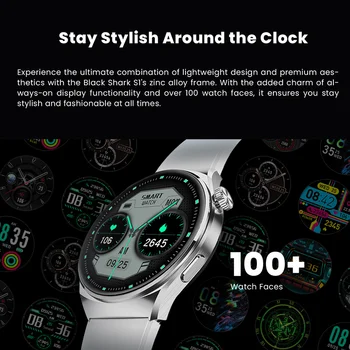 Globálna Verzia Black Shark S1 Smartwatch 1.43