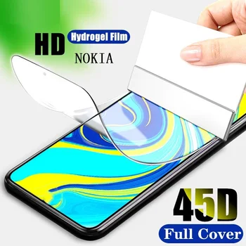 HD Jasné Hydrogel fólie Pre Nokia G21 G10 G11 G20 G300 G50 C30 C10 C01 C20 C21 Plus Screen Protector Nokia G11 G21 Kryt film