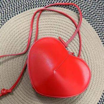 Heart-shaped Box bežné Tašky Pre Ženy, Luxusné Dizajnér Kabelky A Kabelku 2023 Nové V PU Zips uzavretie Malé Shell program Messenger Taška