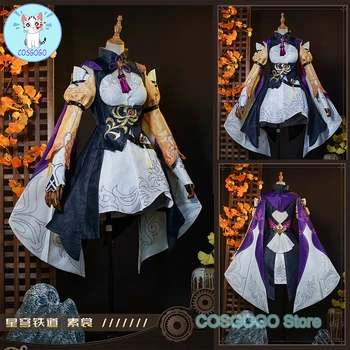 Honkai:Hviezda Železničnej Sushang Starobylé Zvyky Cosplay Kostým Halloween oblečenie Oblečenie Žien Anime Šaty