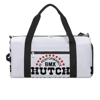 Hutch BMX Logo Telocvični Taška Vintage Tlač Tréning Tašky na Športové pánske Dizajn Telocvični Príslušenstvo Zábavné Fitness Bag Vonkajšie Kabelky