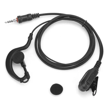 IP54 Nepremokavé Slúchadlo Walkie Talkie Headset Vhodný pre ICOM IC-M33 M25 M34 Ham Rádio