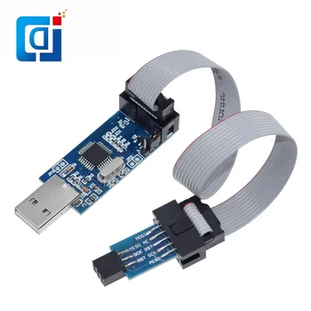 JCD Úradný USBASP USBISP AVR Programátor USB ISP USB ASP ATMEGA8 ATMEGA128 Podporu Win7 64Board